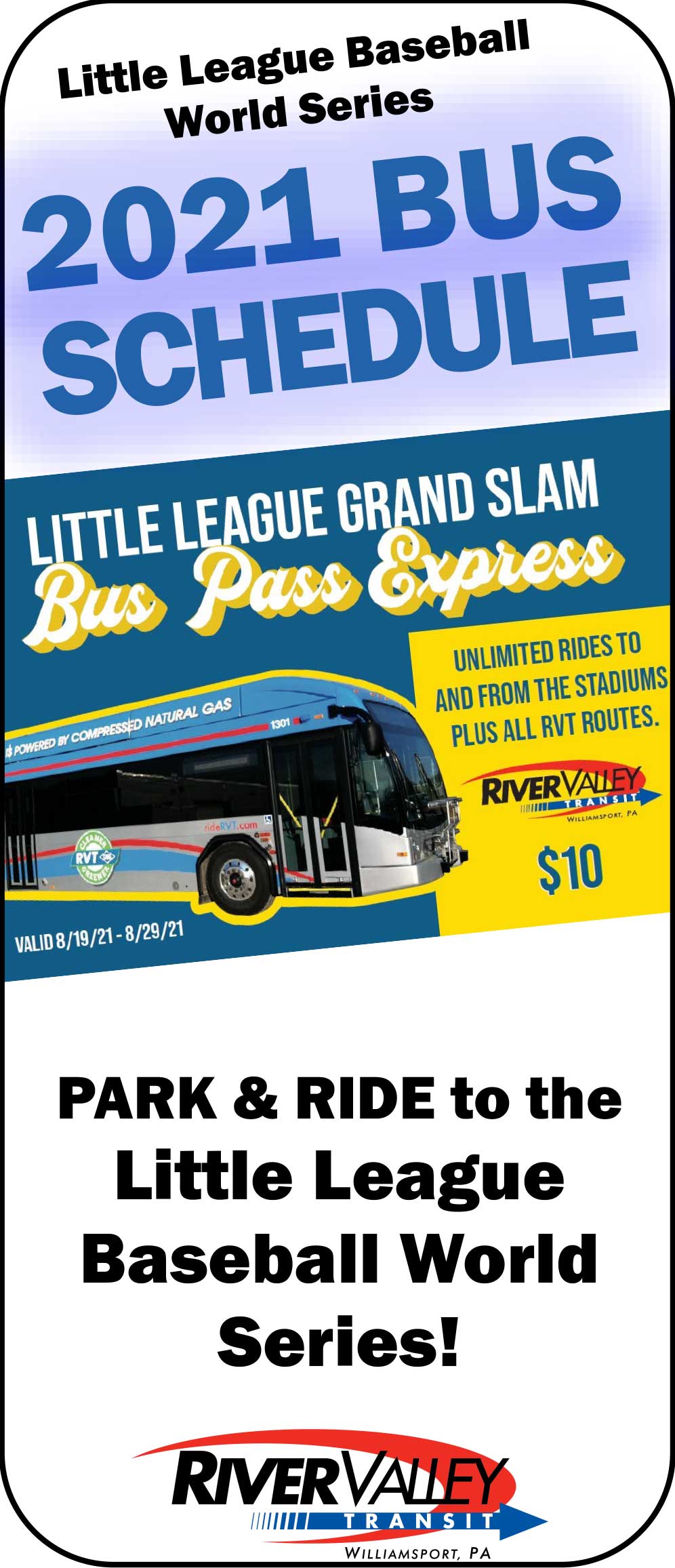 Little League Bus Pass
